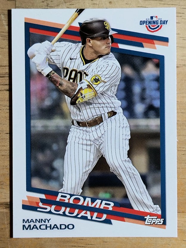2022 Topps Opening Day Bomb Squad #BS23 Manny Machado