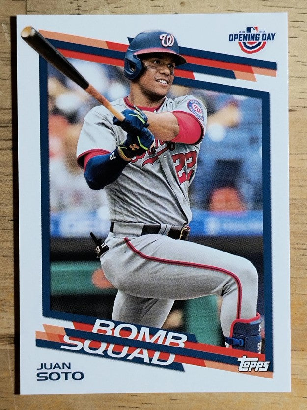 2022 Topps Opening Day Bomb Squad #BS20 Juan Soto