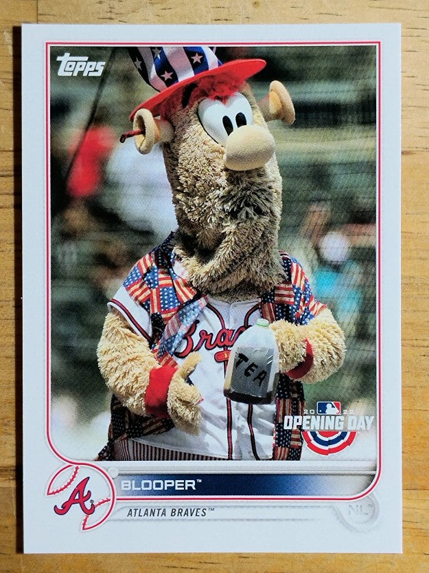 2022 Topps Opening Day Mascots #M1 Blooper