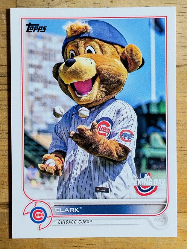 2022 Topps Opening Day Mascots #M3 Clark