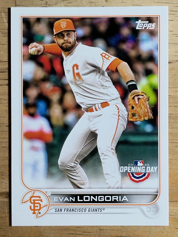 2022 Topps Opening Day #8 Evan Longoria