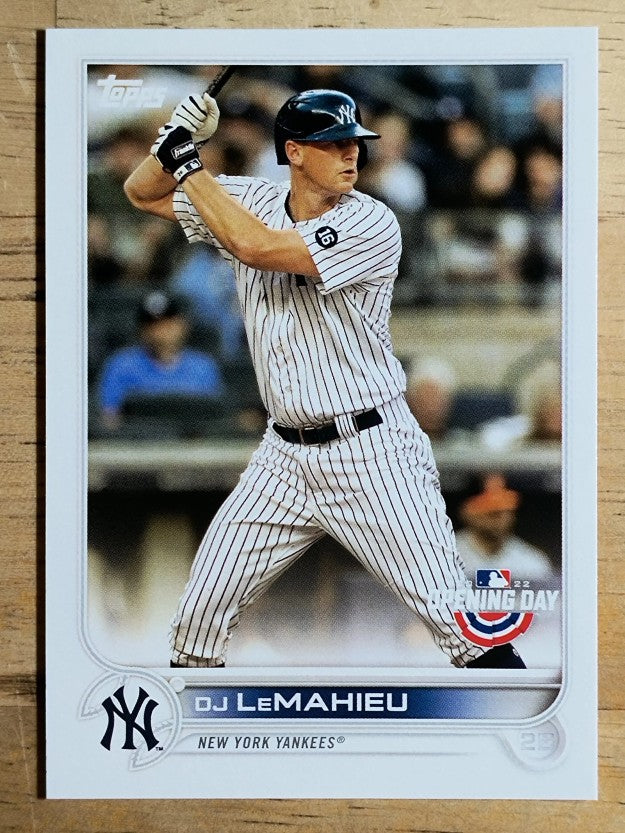2022 Topps Opening Day #35 DJ LeMahieu