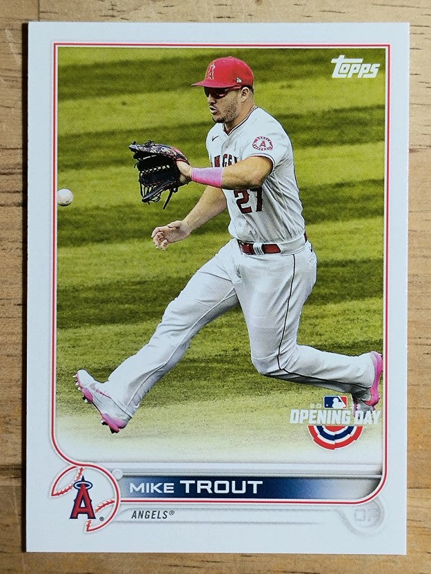 2022 Topps Opening Day #27 Mike Trout