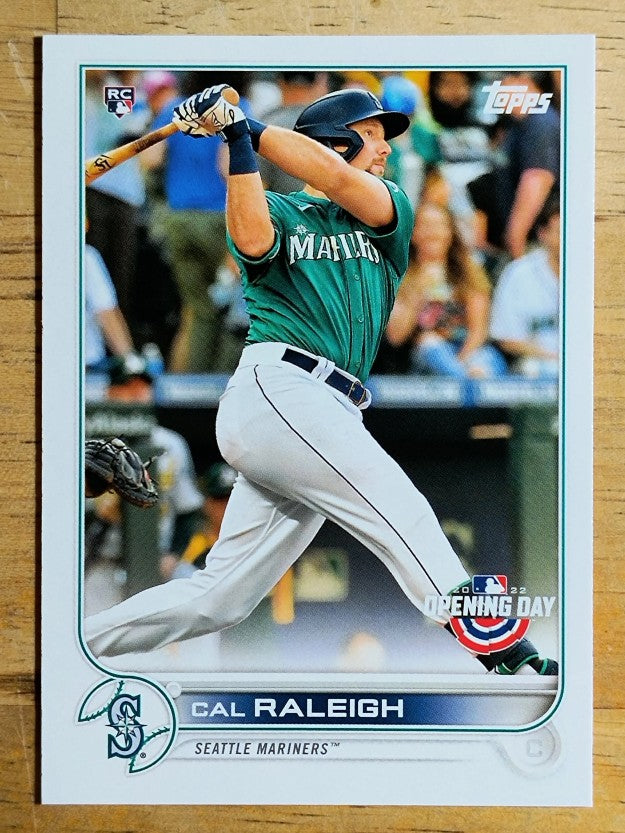 2022 Topps Opening Day #124 Cal Raleigh RC