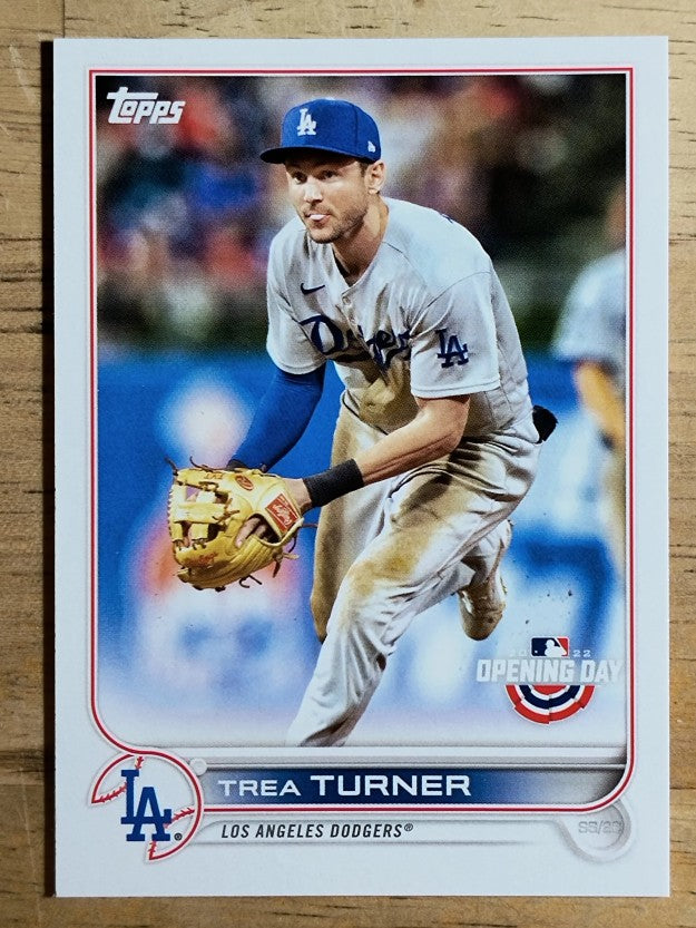 2022 Topps Opening Day #74 Trea Turner