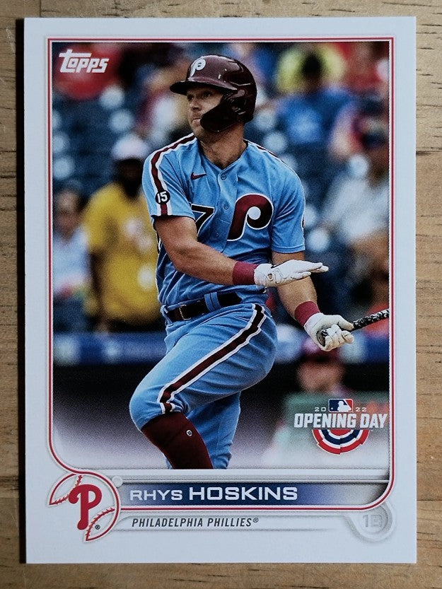2022 Topps Opening Day #210 Rhys Hoskins