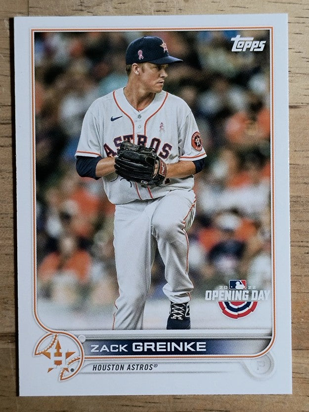 2022 Topps Opening Day #180 Zack Greinke