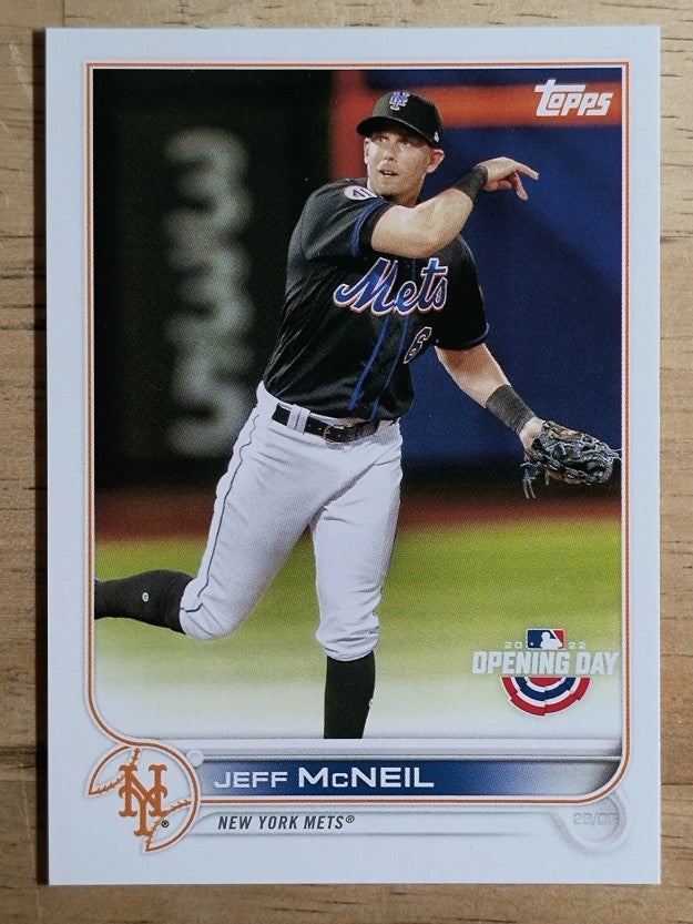 2022 Topps Opening Day #4 Jeff McNeil