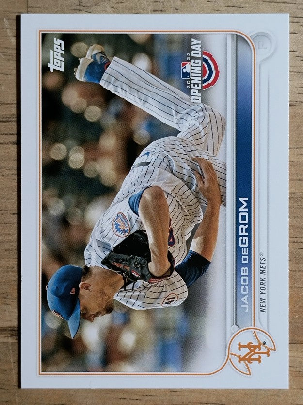 2022 Topps Opening Day #176 Jacob deGrom