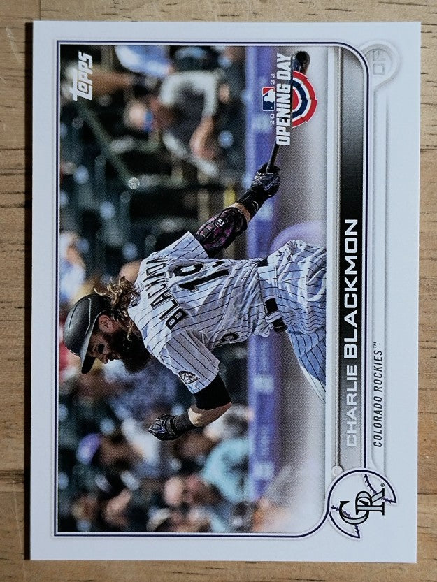 2022 Topps Opening Day #96 Charlie Blackmon
