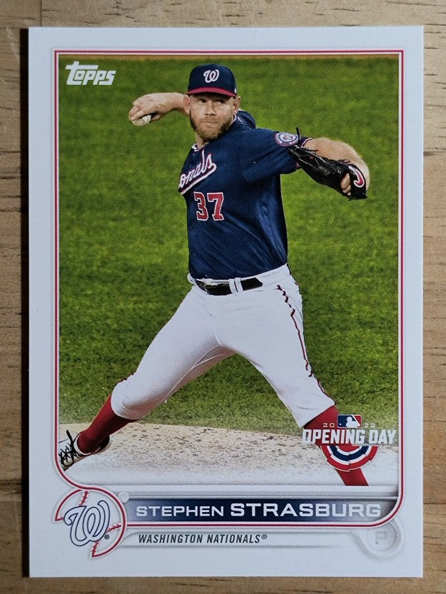 2022 Topps Opening Day #52 Stephen Strasburg