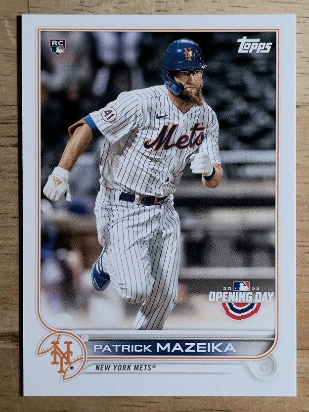 2022 Topps Opening Day #19 Patrick Mazeika RC