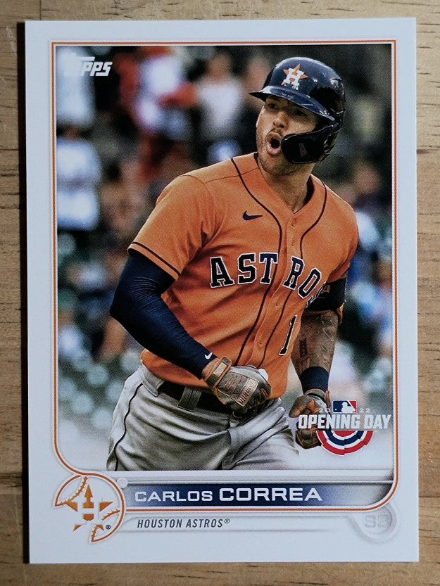 2022 Topps Opening Day #37 Carlos Correa