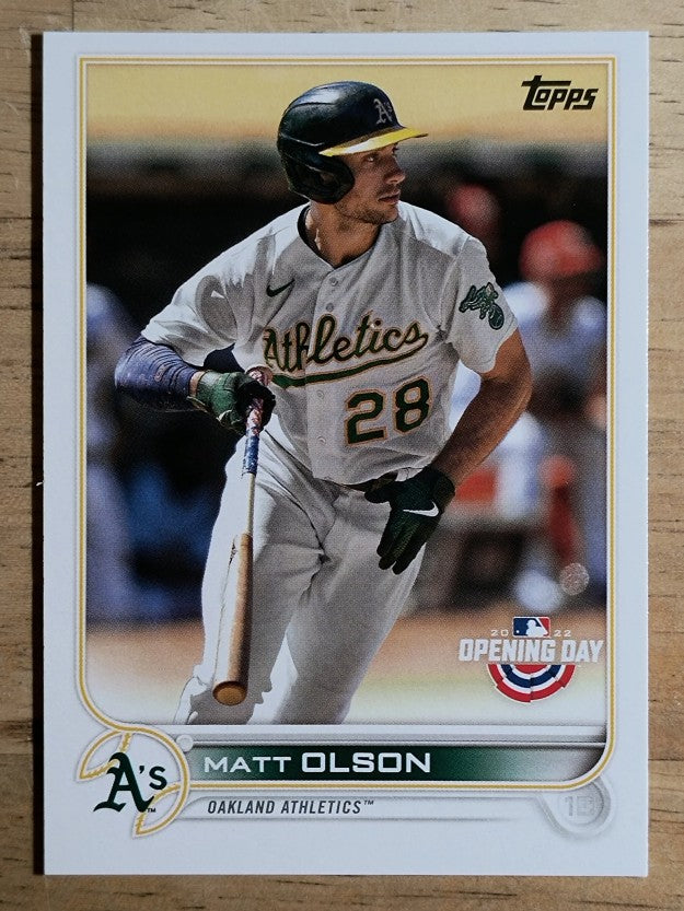 2022 Topps Opening Day #187 Matt Olson