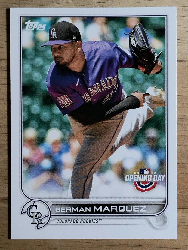 2022 Topps Opening Day #66 German Marquez