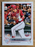 2022 Topps Opening Day #34 Ryan Zimmerman