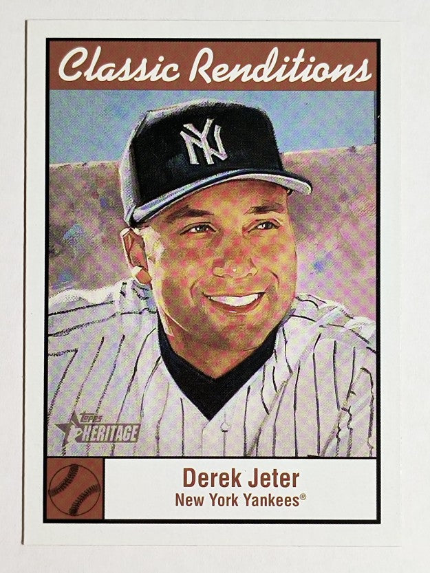 2001 Topps Heritage Classic Renditions #CR9 Derek Jeter