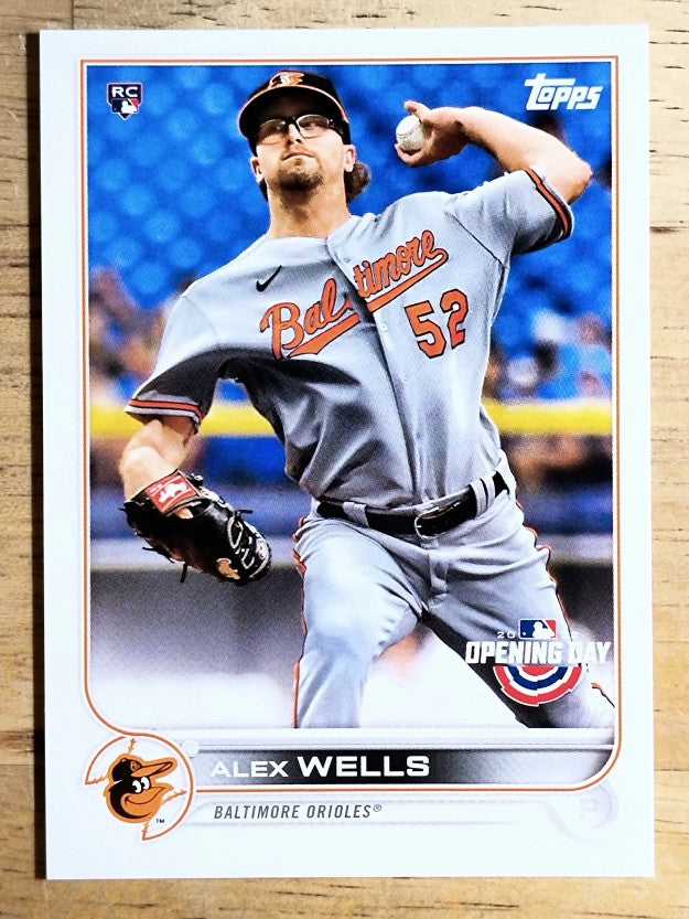 2022 Topps Opening Day #23 Alex Wells RC