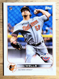 2022 Topps Opening Day #23 Alex Wells RC