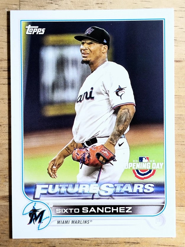 2022 Topps Opening Day #186 Sixto Sanchez