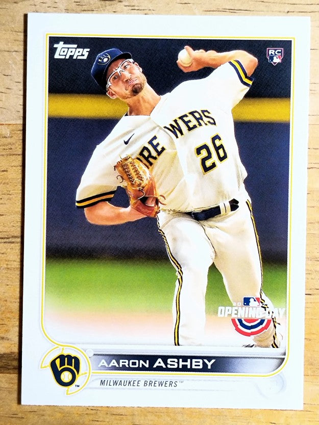 2022 Topps Opening Day #119 Aaron Ashby RC