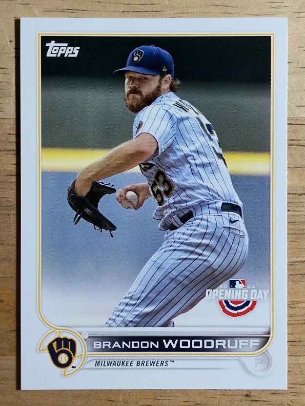 2022 Topps Opening Day #78 Brandon Woodruff