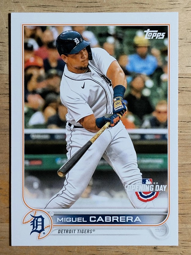 2022 Topps Opening Day #93 Miguel Cabrera