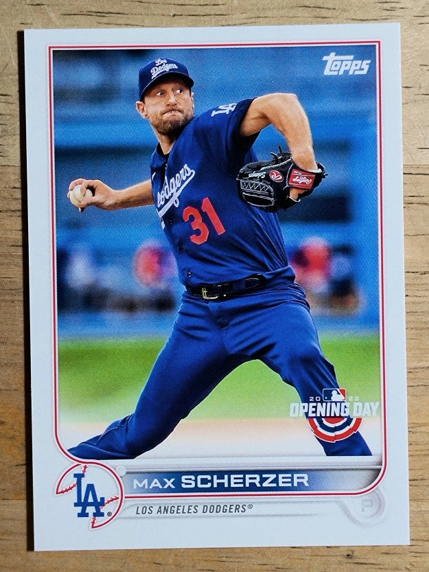 2022 Topps Opening Day #129 Max Scherzer