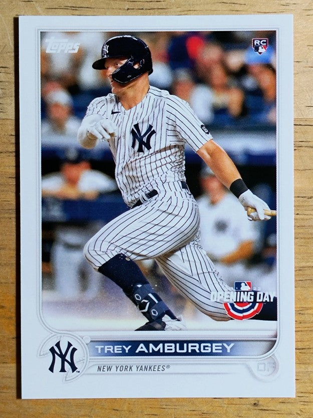 2022 Topps Opening Day #140 Trey Amburgey RC