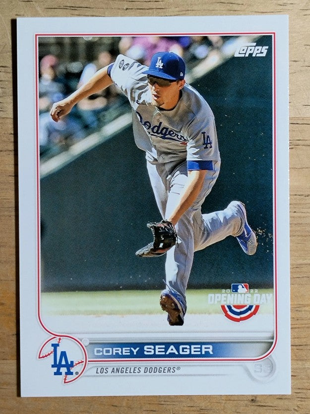2022 Topps Opening Day #75 Corey Seager