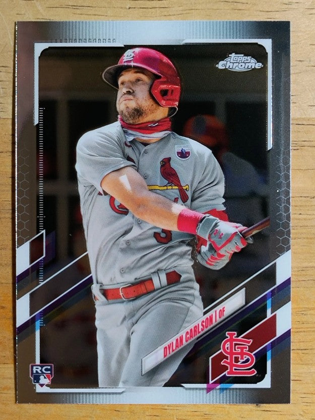 2021 Topps Chrome #140 Dylan Carlson RC