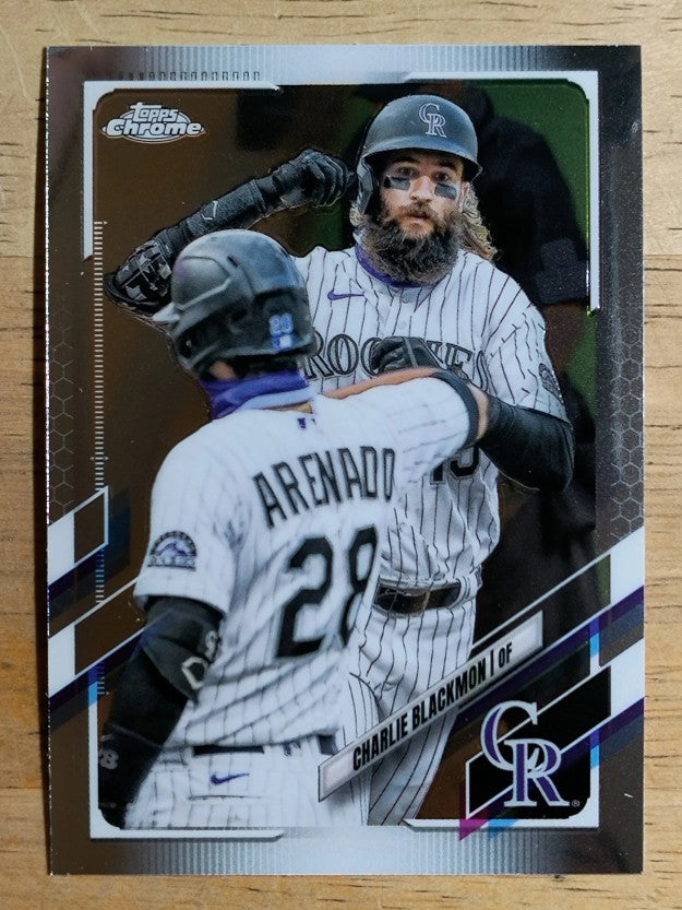 2021 Topps Chrome #67 Charlie Blackmon