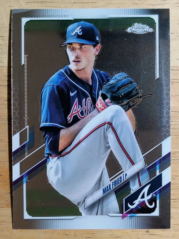 2021 Topps Chrome #110 Max Fried