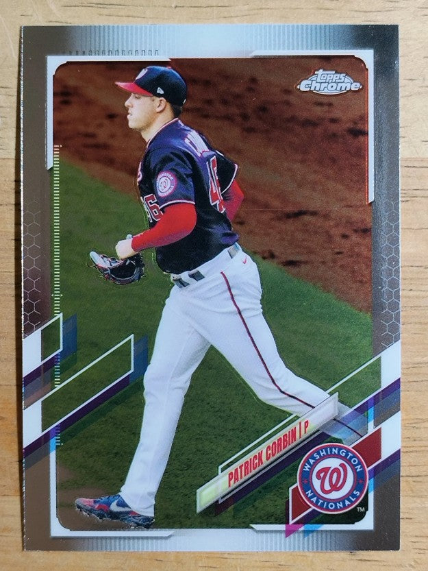 2021 Topps Chrome #32 Patrick Corbin