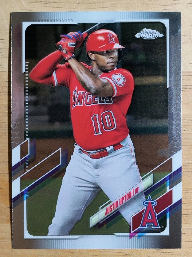 2021 Topps Chrome #201 Justin Upton