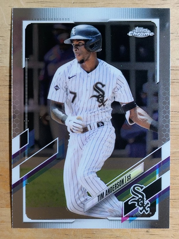 2021 Topps Chrome #36 Tim Anderson