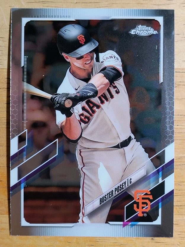 2021 Topps Chrome #29 Buster Posey