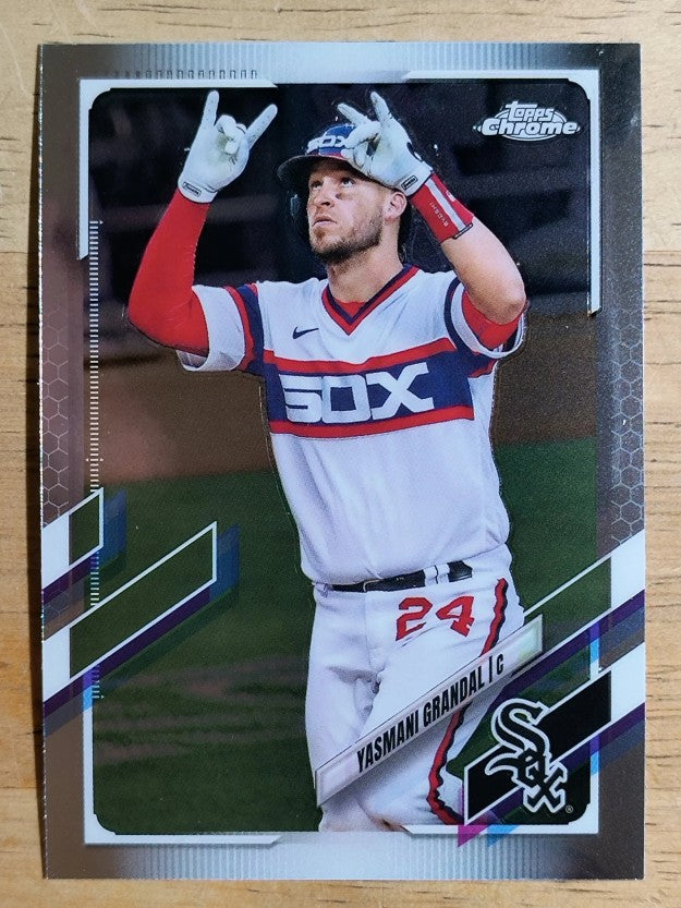 2021 Topps Chrome #204 Yasmani Grandal