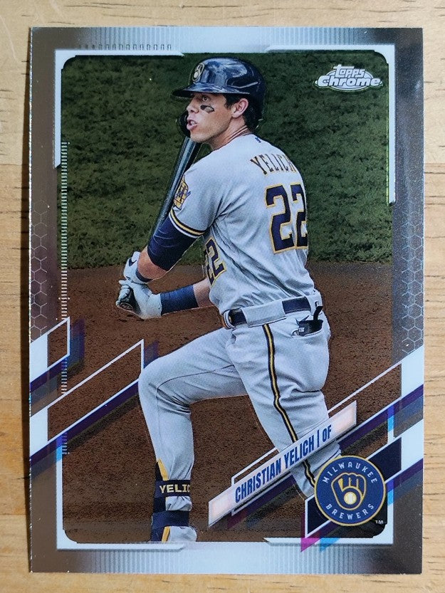 2021 Topps Chrome #18 Christian Yelich