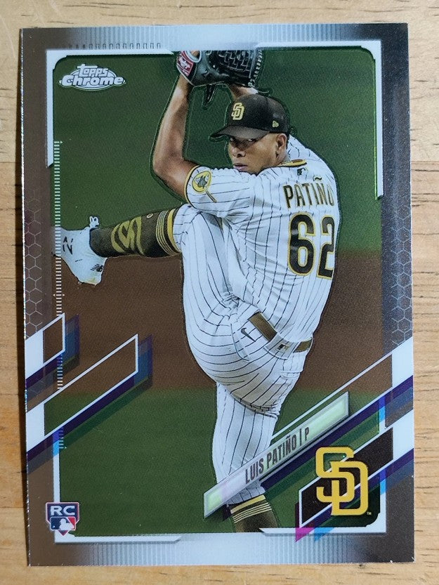 2021 Topps Chrome #196 Luis Patino RC
