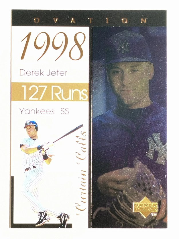 1999 Upper Deck Ovation Curtain Calls #R10 Derek Jeter