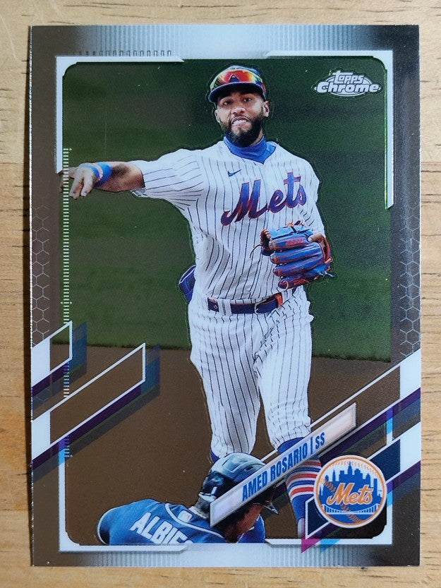 2021 Topps Chrome #190 Amed Rosario