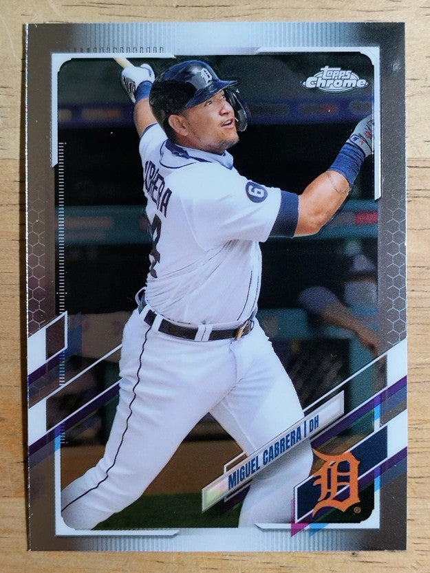 2021 Topps Chrome #10 Miguel Cabrera