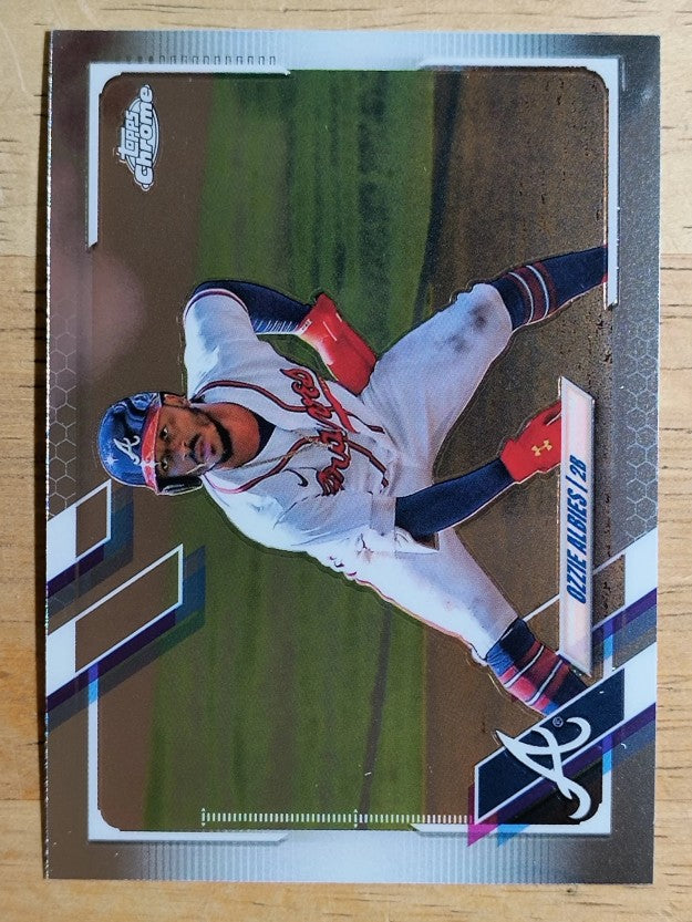2021 Topps Chrome #24 Ozzie Albies