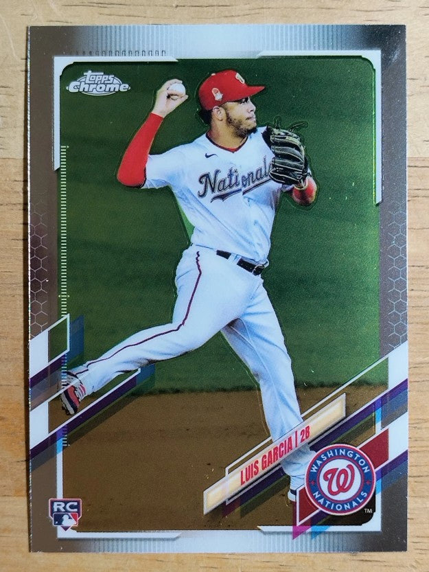 2021 Topps Chrome #189 Luis Garcia RC
