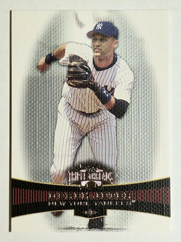 2006 Topps Triple Threads #55 Derek Jeter