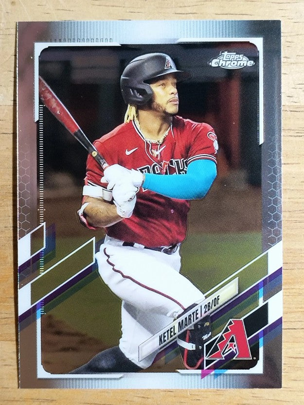 2021 Topps Chrome #116 Ketel Marte