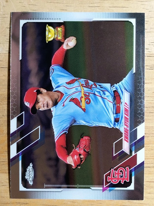2021 Topps Chrome #153 Kwang-Hyun Kim