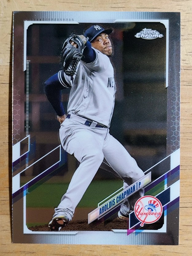 2021 Topps Chrome #96 Aroldis Chapman