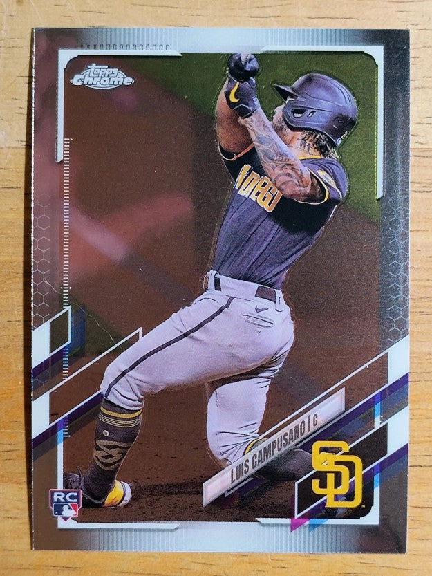 2021 Topps Chrome #135 Luis Campusano RC